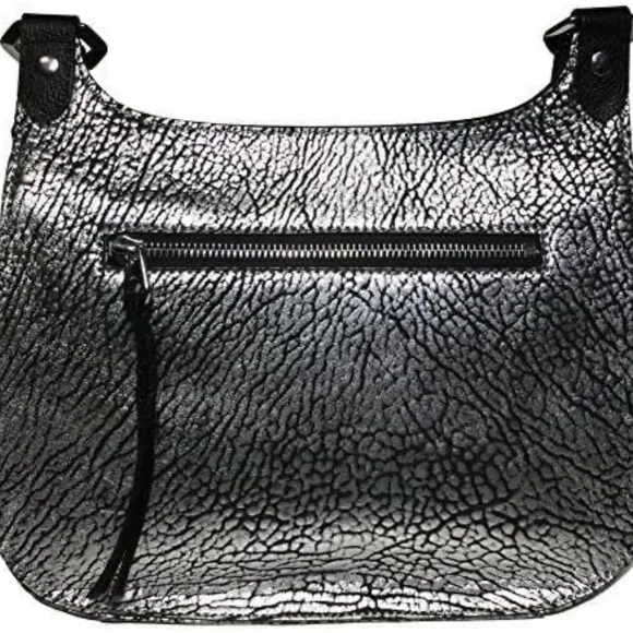 orYany Leather/Suede Flap Shoulder Bag NWT - Picture 5 of 7